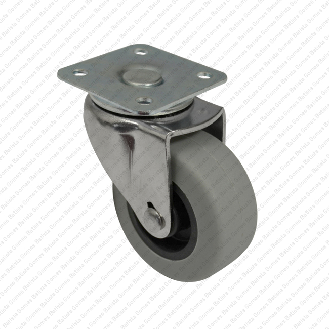 Roda girat�ria �50 / �75 - Cinza